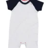 Organic White/Navy/Red