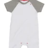 White/Heather Grey Melange/Red