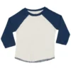 Organic Washed White/Swiss Navy