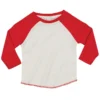 Organic Washed White/Warm Red