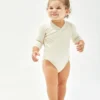 Babybugz Baby Long Sleeve Kimono Bodysuit