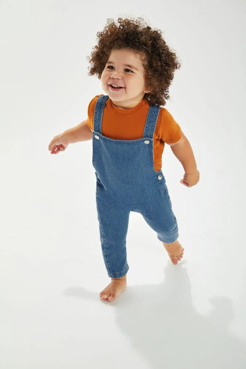 Babybugz Baby Rocks Denim Dungarees