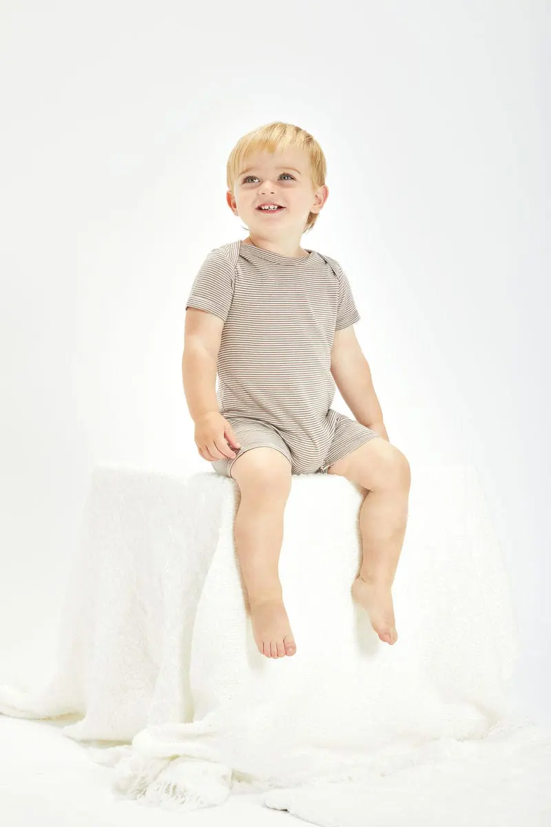 Babybugz Baby Striped Playsuit