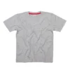 Heather Grey Melange/Red