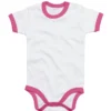 Organic White/Bubblegum Pink