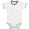 White/Heather Grey Melange