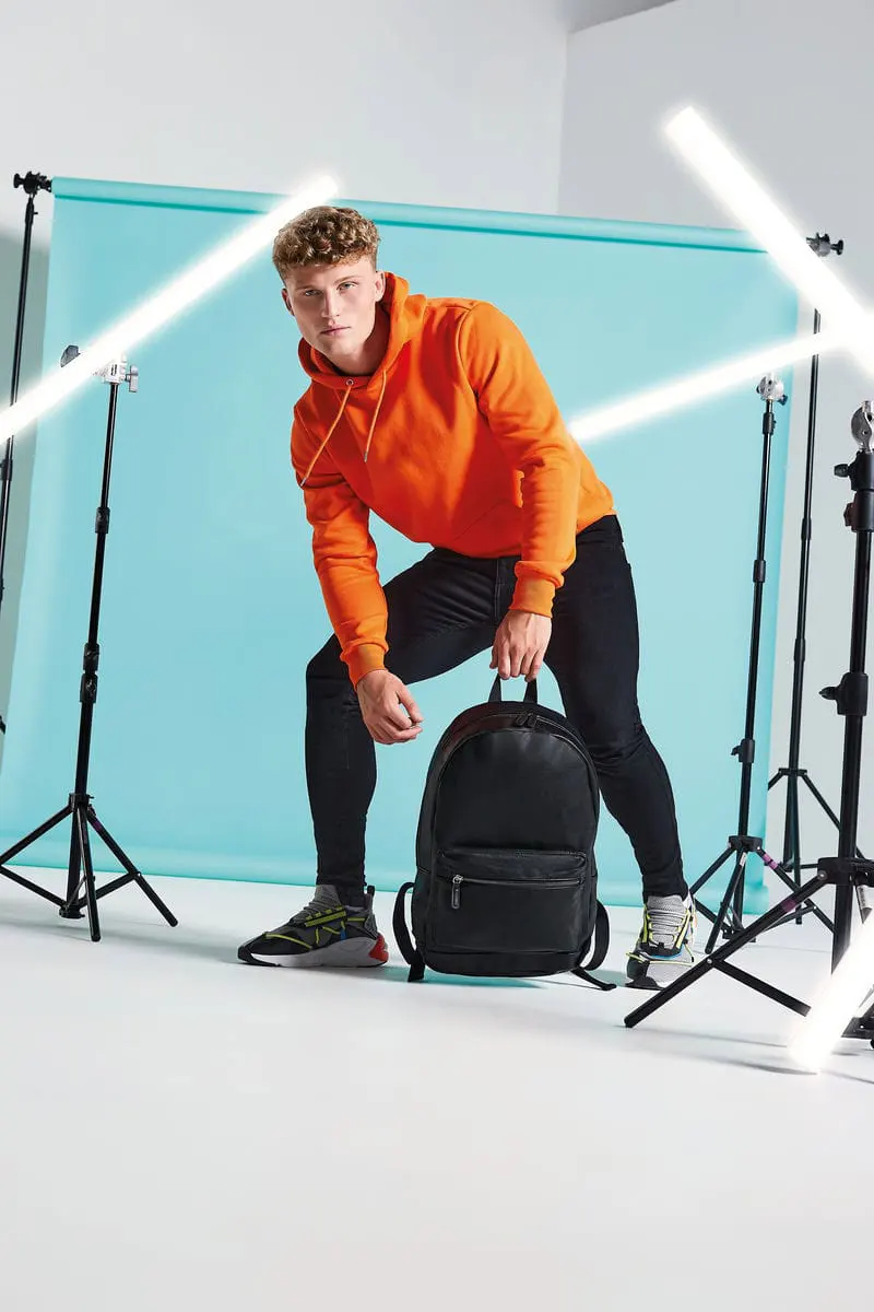 Bagbase Faux Leather Fashion Backpack