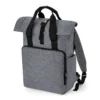 Bagbase Recycled Twin Handle Roll Top Laptop Backpack