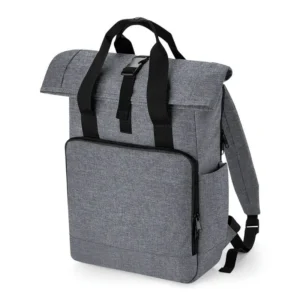 Bagbase Recycled Twin Handle Roll Top Laptop Backpack