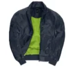 Navy/Neon Green Lining