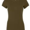 Bella Canvas Baby Rib Short Sleeve Crew Neck T Shirt