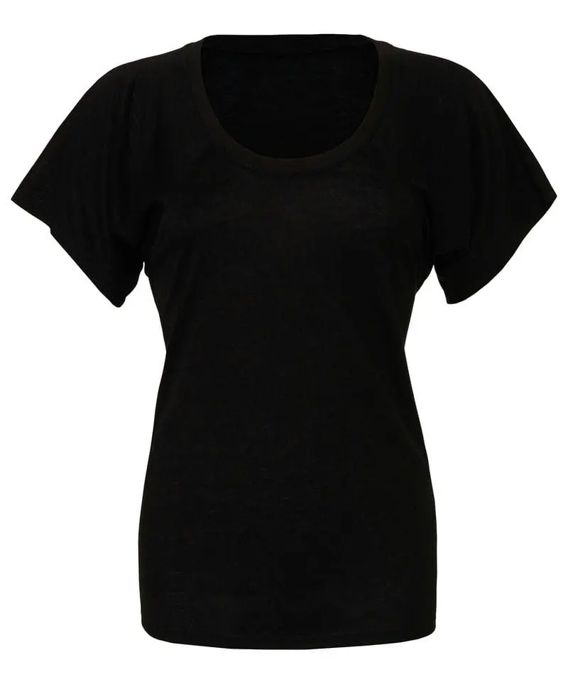 Bella Canvas Womens Flowy Raglan T Shirt