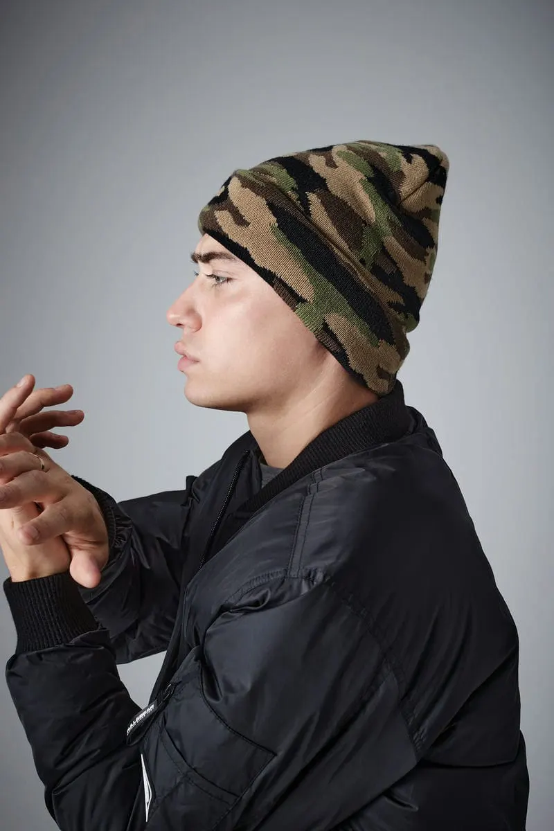 Beechfield Camo Cuffed Beanie