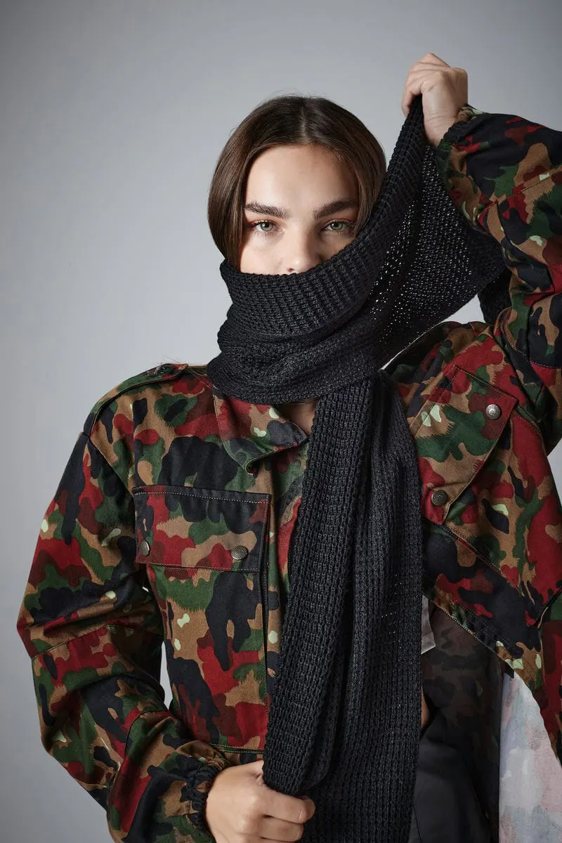 Beechfield Classic Waffle Knit Scarf