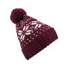 Burgundy/White