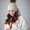 Beechfield Fur Pop Pom Chunky Beanie