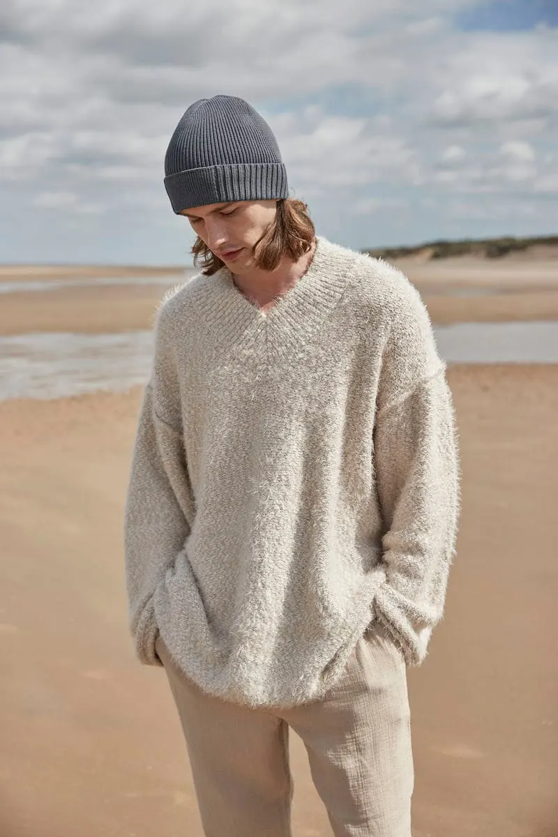 Beechfield Organic Cotton Engineered Patch Beanie