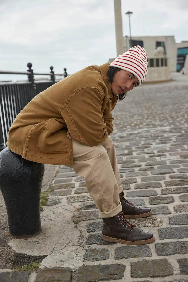 Beechfield Original Deep Cuffed Striped Beanie