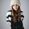 Beechfield Oversized Hand Knitted Beanie