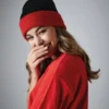 Beechfield Snowstar Two Tone Beanie