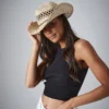 Beechfield Straw Cowboy Hat