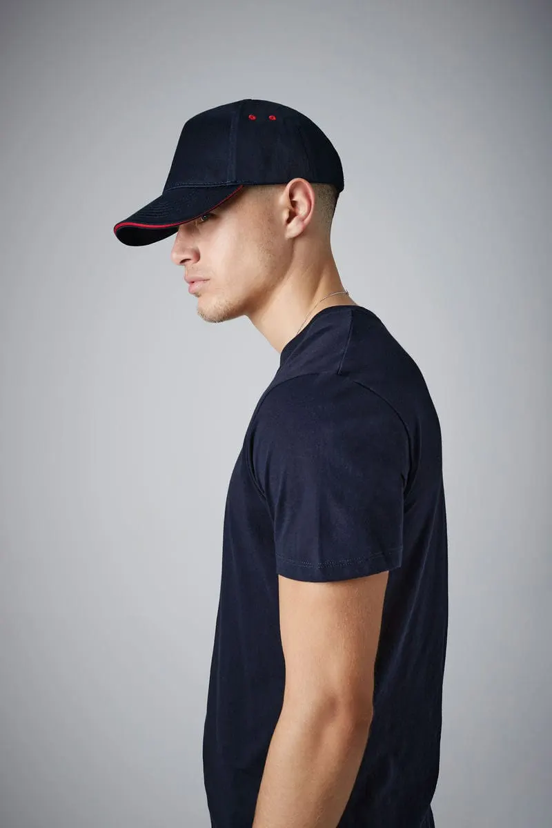 Beechfield Ultimate 5 Panel Cap Sandwich Peak