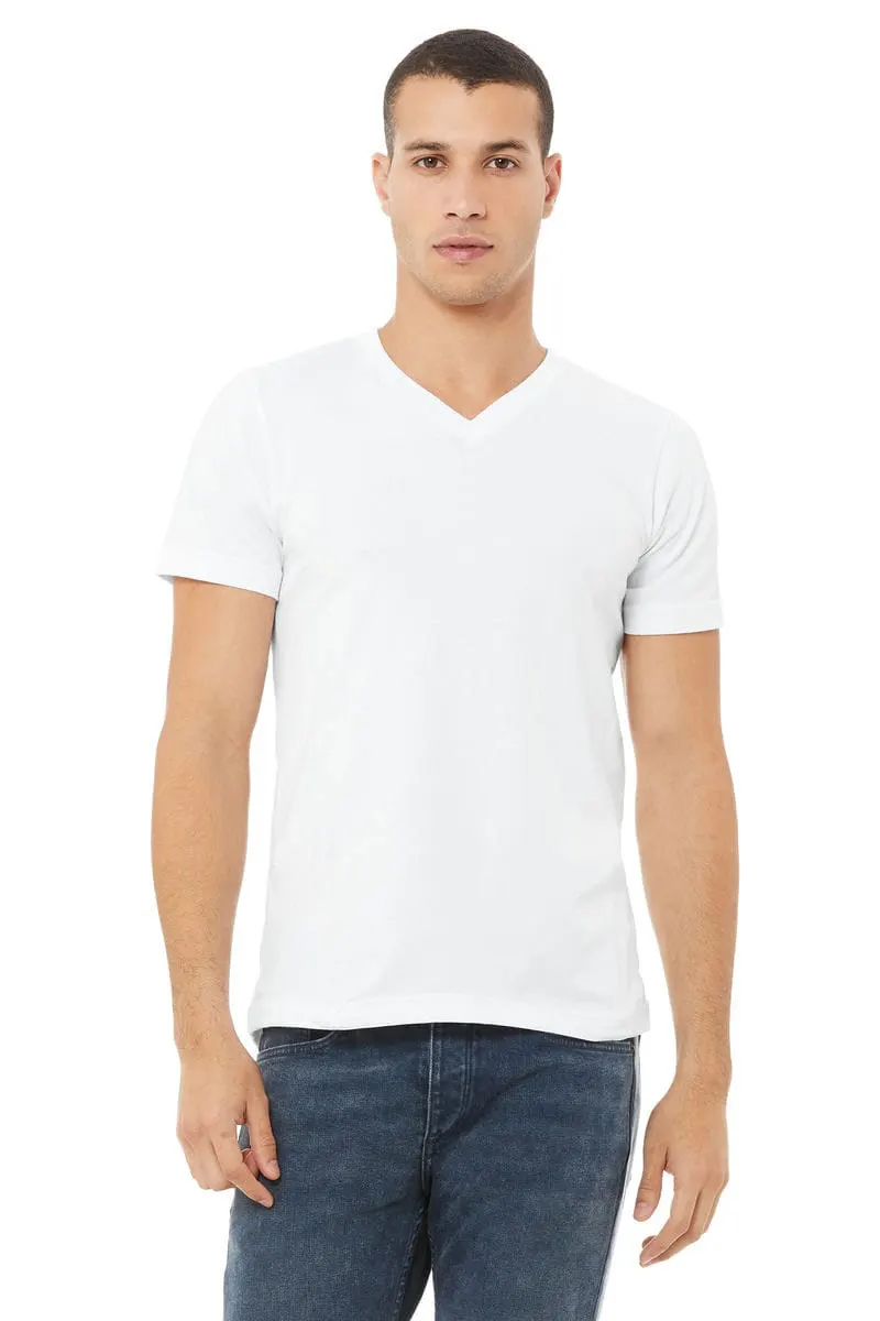Bella Canvas Unisex Jersey V Neck T Shirt