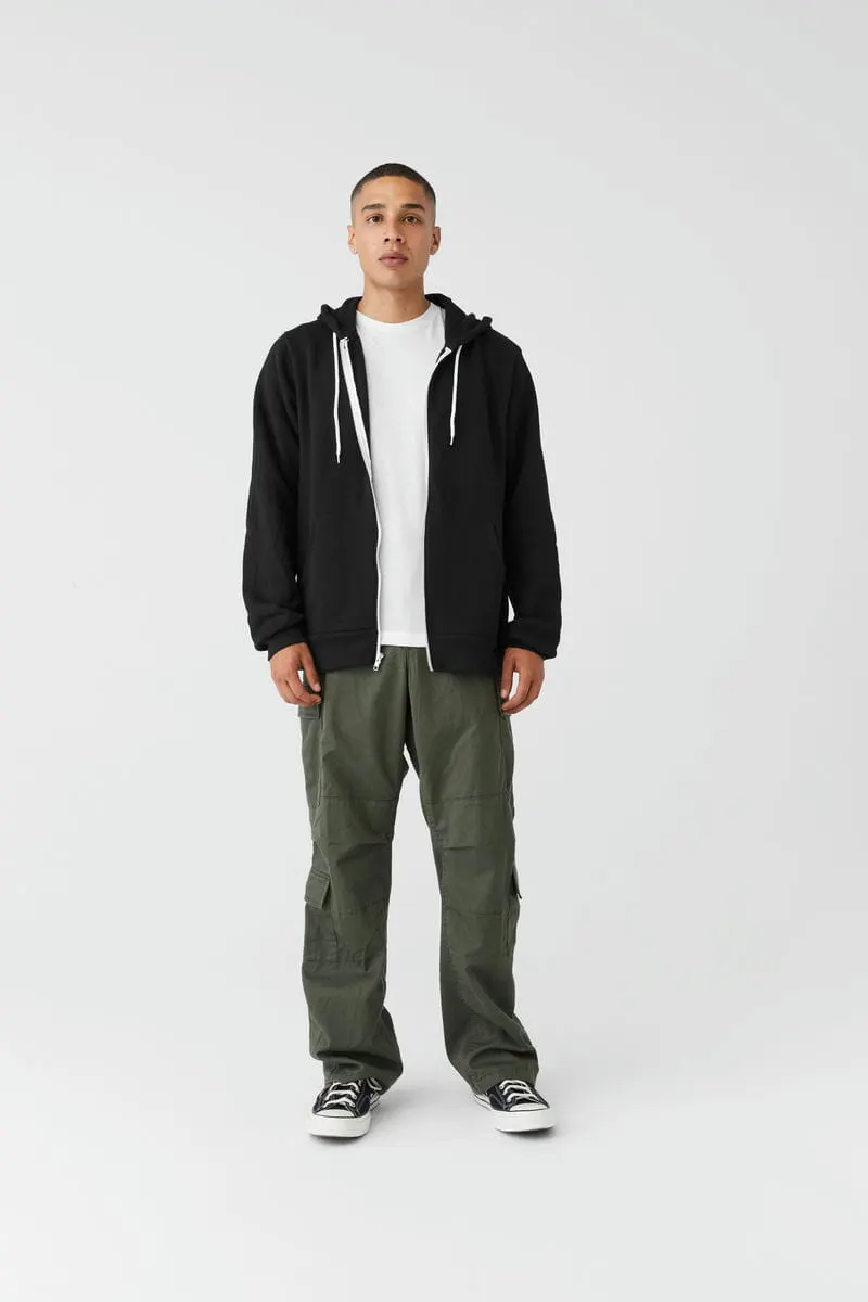 Bella Canvas Unisex Polycotton Fleece Full Zip Hoodie