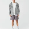 Bella Canvas Unisex Sueded Fleece Full Zip Hoodie
