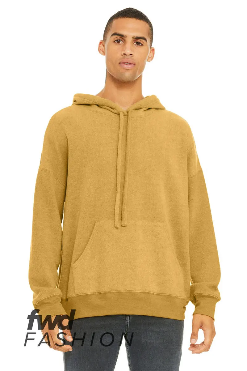 Bella Canvas Unisex Sueded Fleece Pullover Hoodie