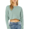 Bella Canvas Womens Cropped Crew Fleece