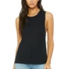 Bella Canvas Womens Flowy Scoop Muscle T Shirt