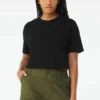 Bella Canvas Womens Jersey Crop Tee