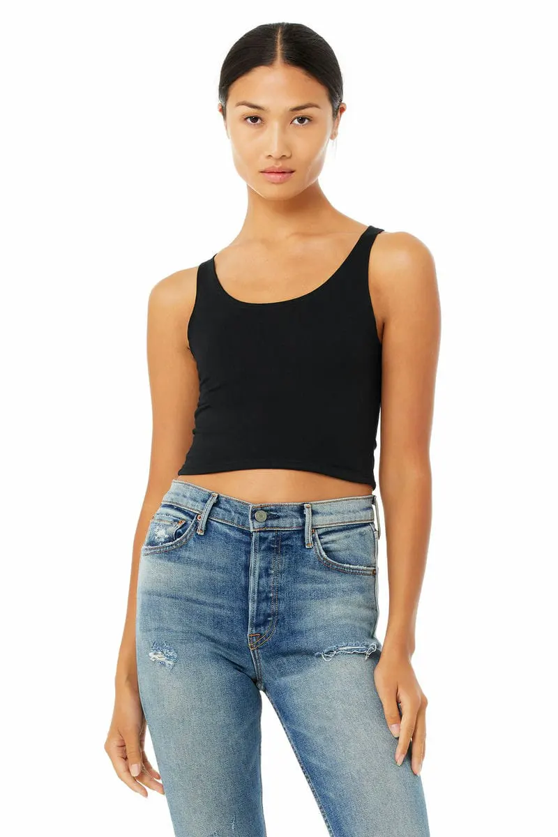 Bella Canvas Womens Polycotton Crop Top