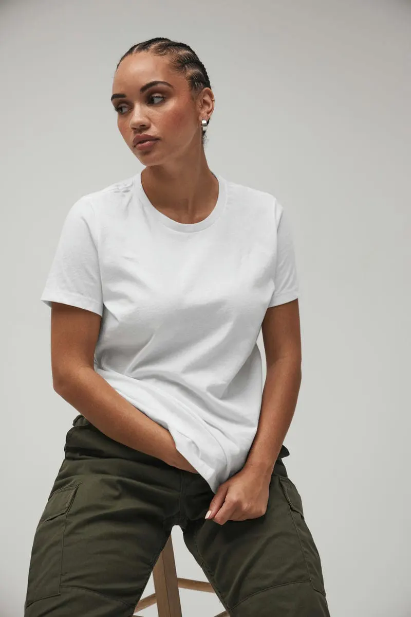 Bella Canvas Womens Relaxed Jersey Short Sleeve Tee