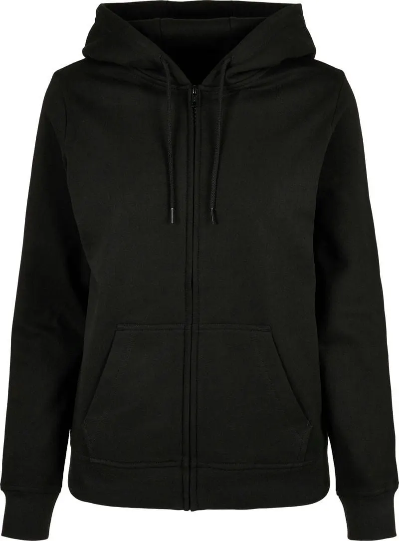 Build Your Brand Basic Womens Basic Zip Hoodie
