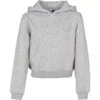 Build Your Brand Girls Cropped Sweat Hoodie