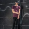 Build Your Brand Mens Acid Washed Tee