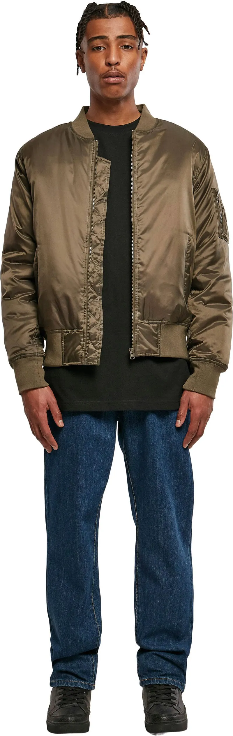 Build Your Brand Mens Bomber Jacket
