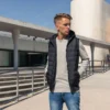 Build Your Brand Mens Bubble Vest
