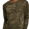Build Your Brand Mens Camo Crew Neck