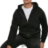 Build Your Brand Mens Merch Zip Hoodie