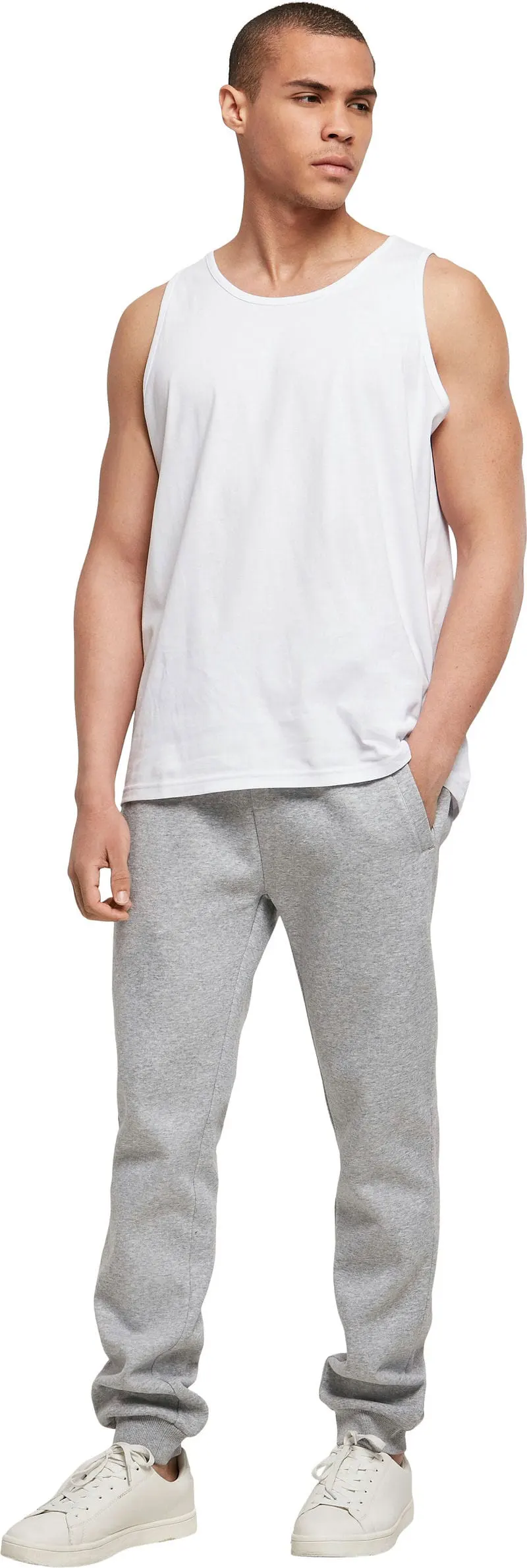 Build Your Brand Mens Organic Basic Sweatpants