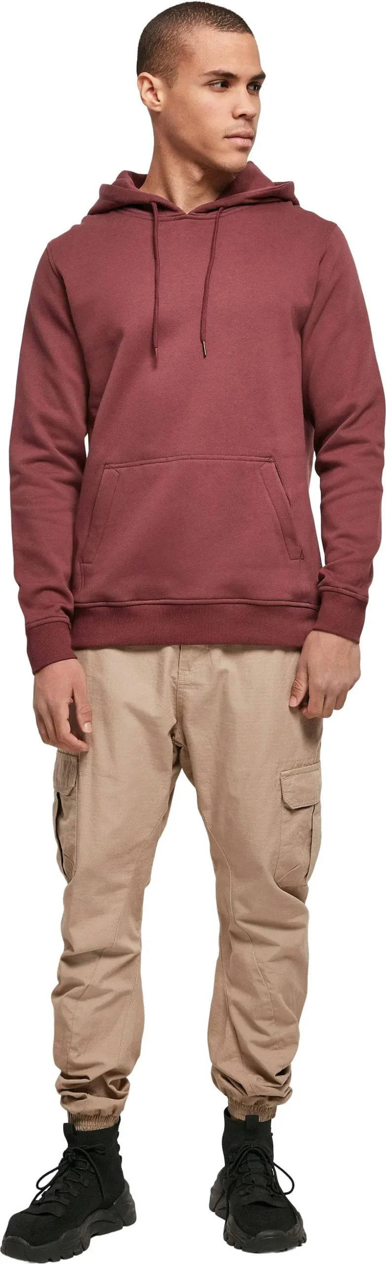 Build Your Brand Mens Organic Hoodie