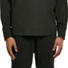 Build Your Brand Mens Oversize Cut On Sleeve Long Sleeve