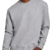Build Your Brand Mens Premium Oversize Crew Neck