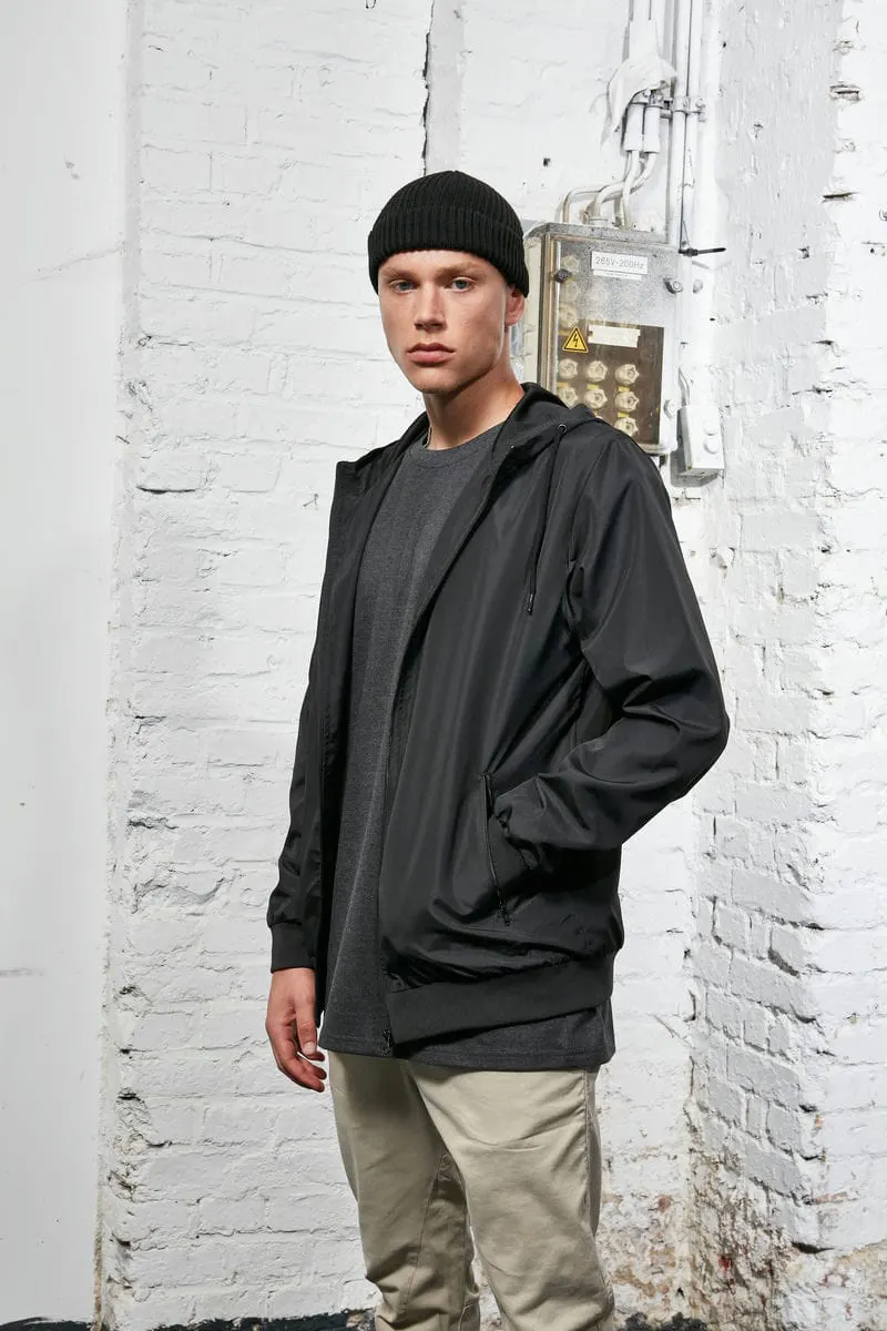 Build Your Brand Mens Recycled Windrunner