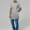 Build Your Brand Mens Shaped Long Tee