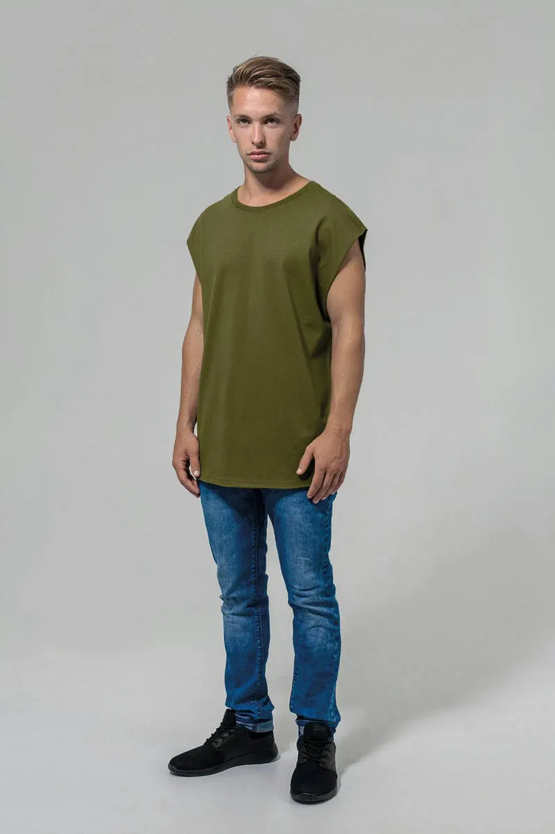 Build Your Brand Mens Sleeveless Tee