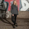 Build Your Brand Womens Light Crewneck